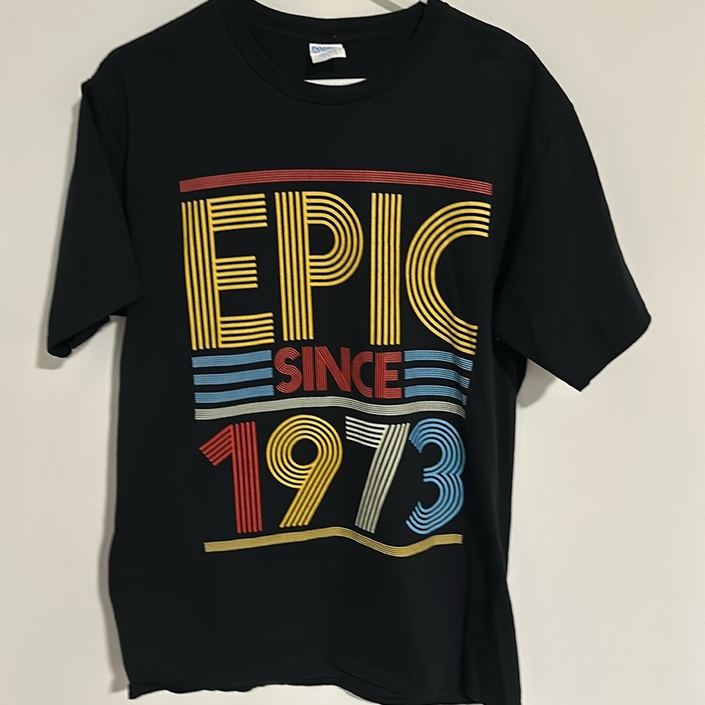 Epic since 1973 black T-shirt